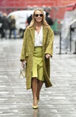 AMANDA HOLDEN Leaves Global Studios in London 02/24/2022