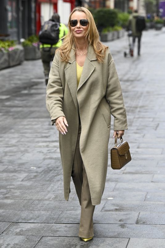 AMANDA HOLDEN Leaves Heart FM Breakfast Show in London 02/21/2022