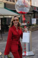 AMANDA HOLDEN Leaves Heart Radio in London 02/11/2022