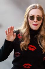 AMANDA SEYFRIED Arrives at El Capitan Entertainment Centre in Hollywood 02/25/2022