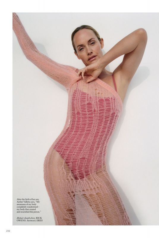 AMBER VALLETTA in Vogue Magazine, UK March 2022