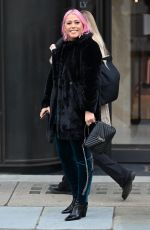 AMELIA LILYS Leaves InterTalent BAFTA Event in London 02/16/2022