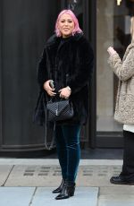 AMELIA LILYS Leaves InterTalent BAFTA Event in London 02/16/2022