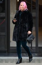 AMELIA LILYS Leaves InterTalent BAFTA Event in London 02/16/2022