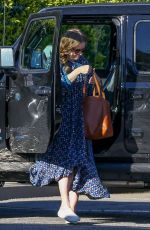 AMY ADAMS Arrives at Beauty Salon in Beverly Hills 02/17/2022