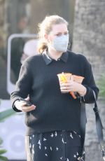 AMY ADAMS Arrives at School of Rock Music in Los Angeles 02/01/2022