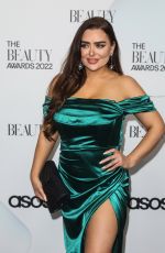 AMY CHRISTOPHERS at The Beauty Awards 2022 in London 02/22/2022