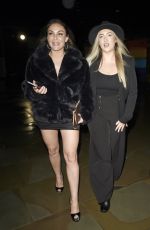 AMY CHRISTOPHERS, MEGAN WOLFE and MARILYSE CORRIGAN at Menagerie in Manchester 02/05/2022