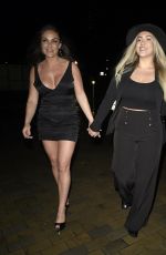 AMY CHRISTOPHERS, MEGAN WOLFE and MARILYSE CORRIGAN at Menagerie in Manchester 02/05/2022