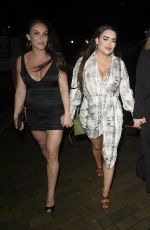 AMY CHRISTOPHERS, MEGAN WOLFE and MARILYSE CORRIGAN at Menagerie in Manchester 02/05/2022