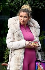 AMY HART at a Hairdressers in London 02/09/2022