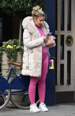 AMY HART at a Hairdressers in London 02/09/2022