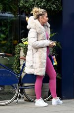 AMY HART at a Hairdressers in London 02/09/2022