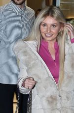 AMY HART at a Hairdressers in London 02/09/2022