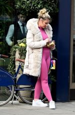 AMY HART at a Hairdressers in London 02/09/2022