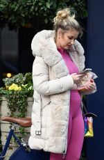 AMY HART at a Hairdressers in London 02/09/2022