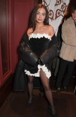AMY JACKSON at ES Magazine Relaunch Party at London Fashion Week 02/18/2022