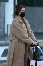 ANASTASIA KARANIKOLAOU Arrives in Milan 02/23/2022