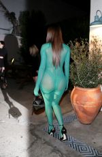 ANASTASIA KARANIKOLAOU Out for a Party in Los Angeles 02/08/2022