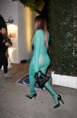 ANASTASIA KARANIKOLAOU Out for a Party in Los Angeles 02/08/2022