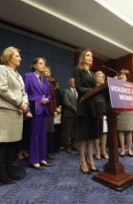 ANGELINA JOLIE at News Vonference at US Capitol in Washington DC 02/09/2022