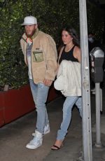 ANNA CROSKREY Out for Dinner in Santa Monica 02/06/2022