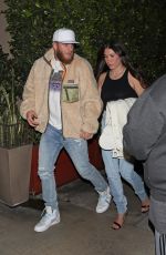 ANNA CROSKREY Out for Dinner in Santa Monica 02/06/2022