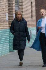 ANNA ERMAKOVA Out Searching for a New Flat in Chelsea 02/02/2022
