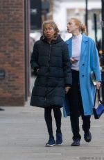 ANNA ERMAKOVA Out Searching for a New Flat in Chelsea 02/02/2022
