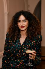 ANNA SHAFER at Daniel W. Fletcher Show at London Fashion Week 02/19/2022
