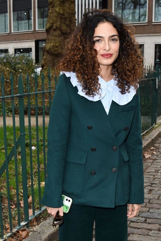 ANNA SHAFFER Arrives at  Paul & Joe Show at London Fashion Week 02/21/2022