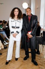 ANNA SHAFFER at Huishan Zhang Show at London Fashion Week 02/19/2022