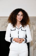 ANNA SHAFFER at Huishan Zhang Show at London Fashion Week 02/19/2022