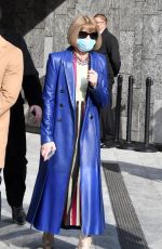 ANNA WINTOUR Arrives at Max Mara Fashion Show in Milan 02/24/2022