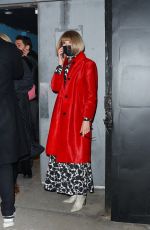ANNA WINTOUR Leaves Michael Kors Fashion Show in New York 02/15/2022