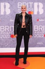ANNE MARIE at Brit Awards 2022 at O2 Arena in London 02/08/2022