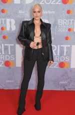 ANNE MARIE at Brit Awards 2022 at O2 Arena in London 02/08/2022