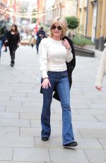 ANTHEA TURNER Out and About in London 02/07/2022