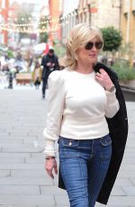 ANTHEA TURNER Out and About in London 02/07/2022