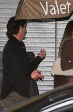 APRIL LOVE GEARY Out for Dinner with Friends at Nobu in Malibu 02/09/2022