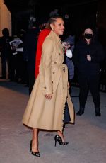 ARIANA DEBOSE Arrives at Michael Kors Show at NYFW in New York 02/15/2022
