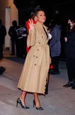 ARIANA DEBOSE Arrives at Michael Kors Show at NYFW in New York 02/15/2022
