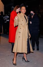 ARIANA DEBOSE Arrives at Michael Kors Show at NYFW in New York 02/15/2022