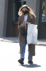 ASHLEE SIMPSON Out Shopping for Clothes in Los Angeles 02/22/2022