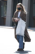 ASHLEE SIMPSON Out Shopping for Clothes in Los Angeles 02/22/2022