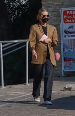 ASHLEE SIMPSON Shopping at Target in Hollywood 02/01/2022