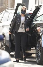 ASHLEY BENSOIN Heading to a Hair Salon in West Hollywood 01/02/2022