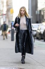 ASHLEY BENSON Heading to a Meeting in New York 02/17/2022