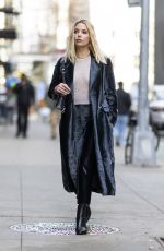 ASHLEY BENSON Heading to a Meeting in New York 02/17/2022