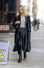 ASHLEY BENSON Heading to a Meeting in New York 02/17/2022